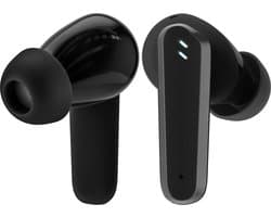 Phreeze TWS Pro 2 Hybrid ANC - Draadloze Oordopjes - Noise Cancelling - Bluetooth Oordopjes - In Ear - Earbuds - Uitstekende Geluidskwaliteit - Heldere Microfoon - Ergonomisch Pasvorm - Lange Batterijduur - Zwart