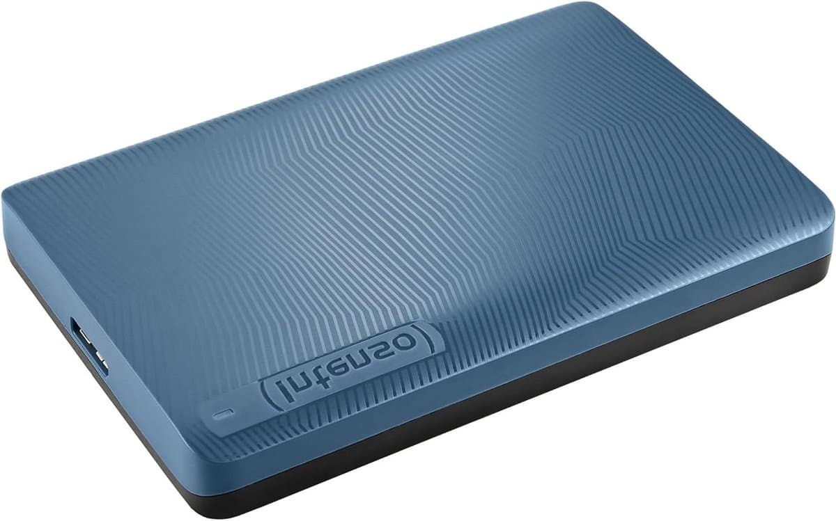 Externe Harde Schijf - Draagbare Opslag - Bestanden Opslaan - Plug en Play - 2 TB - Blauw — afbeelding 1