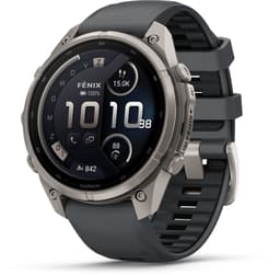 Garmin fēnix 9 Pro InReach/LTE - 47 mm - Multisport GPS Smartwatch - 1.4" AMOLED-scherm - Titanium behuizing - Tot 18 dagen batterijduur — thumbnail 3