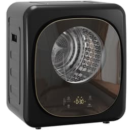 Sogiol® Compacte Wasdroger 4 kg - Mini Droger 800W - 5 Programma's - Zwart — thumbnail 1