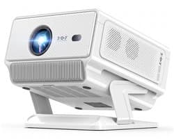 XGODY Gimbal N8 4K Beamer met Netflix - 1200 ANSI Lumen - Mini Beamer met Apps (WhaleOS) - 1080P Full HD Projector - 4K Ondersteuning - Bluetooth en Ingebouwde Speakers - Inclusief 100'' Projectiescherm
