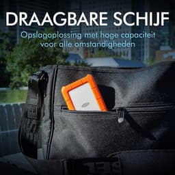 Externe Harde Schijf - Mobiele Opslag - Data Opslag - Schok- en Waterbestendig - 2 TB - Oranje — thumbnail 4