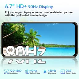 OUKITEL C65 smarttelefoon – 6,7 inch – Android 15, 16 GB werkgeheugen / 128 GB opslag, 5150mAh accu, 50MP camera, simlockvrij — thumbnail 5