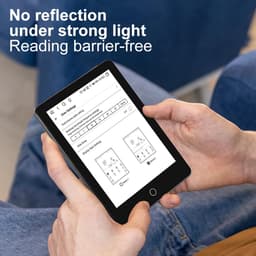 6-inch e-reader, helder scherm met 300 DPI, 4+64GB opslagruimte, ingebouwde leesverlichting, inclusief beschermhoes. — thumbnail 4