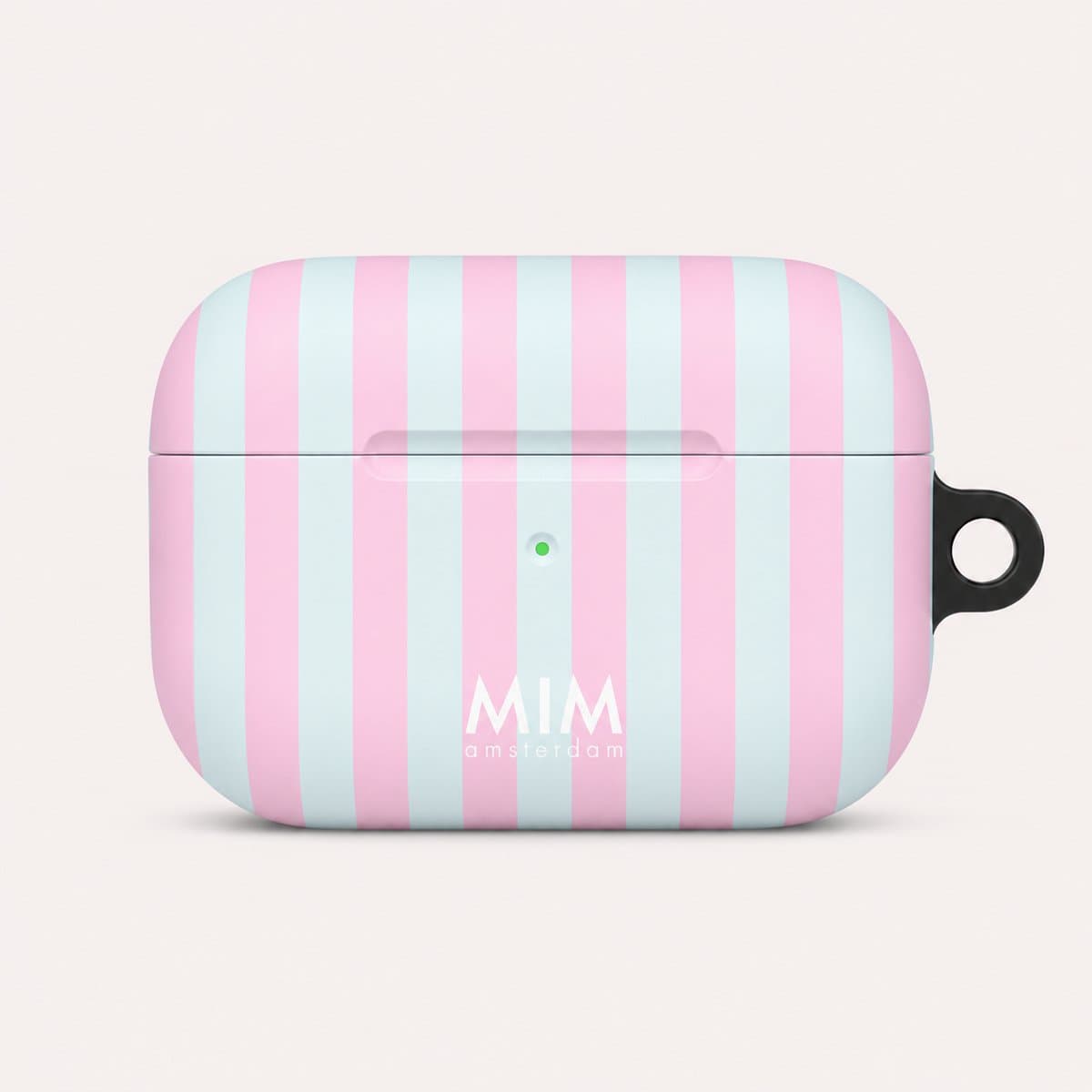 MIM Amsterdam - Cool Crush - Geschikt voor AirPods Pro 1 - AirPod hoesje - Stepen print - AirPod hoesje met print - Shockproof- Cover voor AirPods - Trendy AirPod case — afbeelding 1