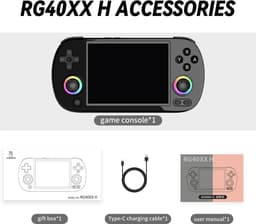 Innovastore Gameconsole - Retro gameconsole - Gamingspeler - Gaming - Spelcomputer voor kinderen - 5000+ games - Oplaadbaar -Zwart — thumbnail 2