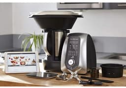 Multifunctionele keukenmachine My Little Chef 13 programma's 1700W zwart zilver — thumbnail 2