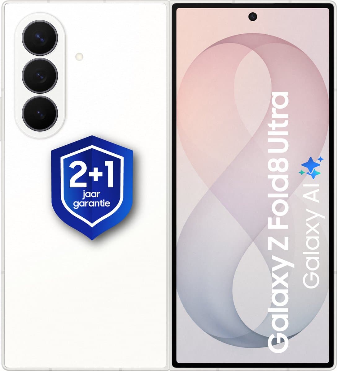 Samsung Galaxy Z Fold8 Ultra 5G - Smartphone - 512GB - Cream + 1 jaar extra garantie — afbeelding 1