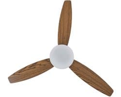 MLAVA - Staande lamp - Donkere houtkleur - Metaal — afbeelding 1
