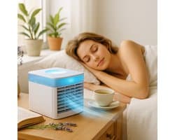 Mobiele airco - Aircooler -  Luchtkoeler  - Luchtbevochtiger - Ventilator - Tafelventilator