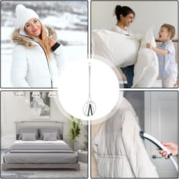 Tapijtreiniger - Stofverwijderaar - Huis Reinigen - Ergonomisch Ontwerp - 555 cm - Wit — thumbnail 5