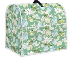 Mixerhoes Keukenmachine - Beschermhoes Mixer - Keuken Organiseren - Met Opbergvakken - 37.5x27.5x43.5 cm - Bloemenprint