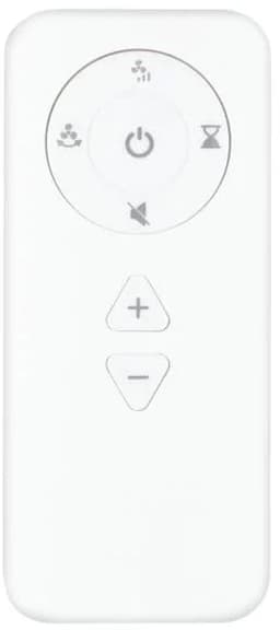 TRONIC Bladloze tafelventilator met afstandsbediening 50,7 cm - 10 standen - 24W - Wit - Ventilator — thumbnail 5