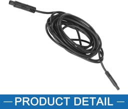SnelShoppen - Auto Backup Dash Camera Extension Kabel 4 Pins 3 Meter - Duurzaam PVC - Eenvoudige Installatie voor Achtercamera — thumbnail 4