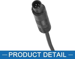 SnelShoppen - Auto Backup Dash Camera Extension Kabel 4 Pins 3 Meter - Duurzaam PVC - Eenvoudige Installatie voor Achtercamera — thumbnail 3