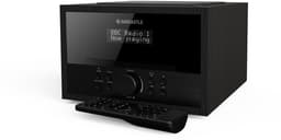 Oakcastle DAB400 Muziek Systeem - DAB & FM Radio - USB- & AUX - Wekker - Afstandsbediening - Zwart — thumbnail 2