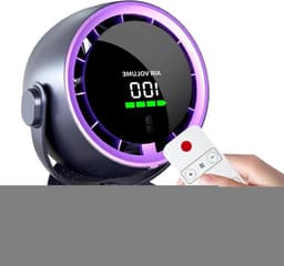 Afstandsbediening Ventilator - Bureaubladventilator Persoonlijke Koeler - Persoonlijke Verkoeling - Fluisterstil Onder 35dB - 223 x 102 x 223 cm — thumbnail 1