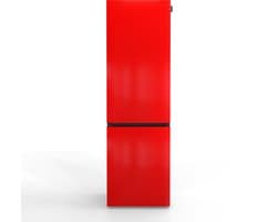 NUNKI LARGECOMBI-FRED / Combi Bottom Koelkast, E klasse, 269l, Hod Rod Red, Gloss (FRONT only)