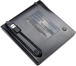 Externe DVD Brander - CD Lezer - Bestanden Archiveren - USB 3.0 Snelheid - Ultra-dun - Zwart — thumbnail 2