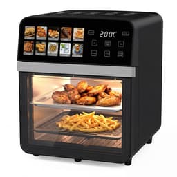 M-Goods - Airfryer XXL 10L - Heteluchtfriteuse - Digitale Air Fryer - 11 Kookprogramma’s - 1800W - Zonder Olie — thumbnail 1