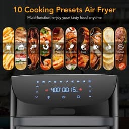 Airfryer - 18L – Heteluchtfriteuse - 10-in-1 Digitale Convectie Oven – 1800W - Airfryer en Toaster Combinatie – Groot Formaat - met LED Scherm - Meerdere Rekniveau's — thumbnail 1