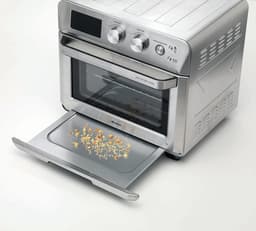 Oven Airfryer - Heteluchtoven Multifunctioneel - Gezond Koken - 15 Kookfuncties - 25 Liter - Zilver — thumbnail 2