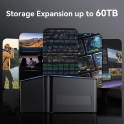 Thijox - 3 Bay Harde Schijf Docking Station voor 3.5 inch SATA HDD/SSD - USB 3.0 - Externe Opslagoplossing - Ideaal voor Back-up en Gegevensoverdracht — thumbnail 5