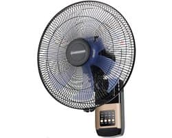 Wandventilator - Industriële ventilator - Ruimte Koelen - Stille Kogellagermotor - 53 x 42 cm - Style 1