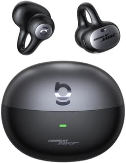Baseus Open-Ear Clip-On Draadloze Bluetooth Oordopjes - Inspire XC1 Earbuds - Sound by Bose - IP66 Waterbestendig - Sporten & Hardlopen - Zwart — thumbnail 1