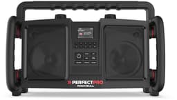 PerfectPro ROCKBULL Bouwplaats Radio - FM en DAB+ - Bluetooth - AUX - Oplaadbaar - IP65 - RB2 — thumbnail 1