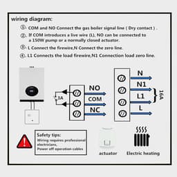 Slimme Ketelthermostaat - Draadloze Thermostaat - Comfortabel Wonen - App Afstandsbediening - Programmeerbaar - Wit — thumbnail 3