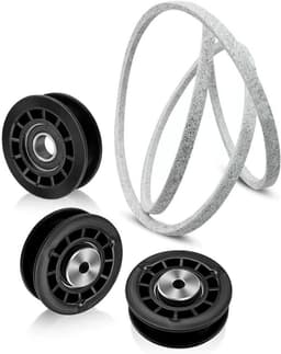 Grasmaaier Poelie Riem Set - Reserveonderdelen Gazonmaaier - Gazon Onderhoud - Brede Compatibiliteit - 22 inch - Zwart — thumbnail 1