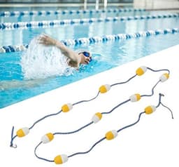 Drijflijn 5M 7CM PVC Hergebruikt Zwembad Veiligheidsscheidingstouw voor Binnenzwembad, Zwembad Drijft Veiligheidsscheidingstouw — thumbnail 5
