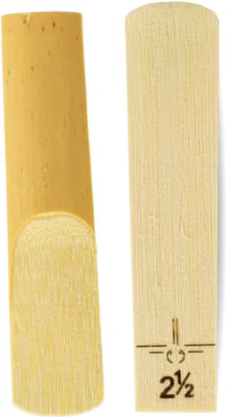2.5 Alt Saxofoon Rietjes – Set van 10 – Rieten voor Altsaxofoon – Sterkte 2.5 – Natuurlijk Bamboe — thumbnail 5