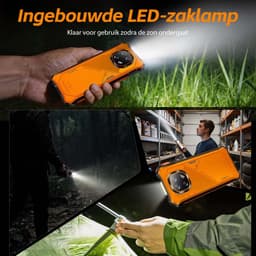 Robuuste Smartphone - CUBOT Kingkong ES 5 - 6,88" 120Hz - 24GB RAM - 256GB ROM - 7000 mAh 33W - Android 16 - 4G Dual SIM - IP68/IP69K - NFC - GPS - 2026 nieuw - Grijs — thumbnail 2