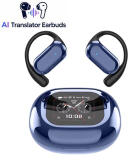 De Beste Gadgets AI Vertaal Oordopjes – Real-Time Vertaling in 144 Talen – Draadloze Bluetooth Earbuds met Oplaadcase — thumbnail 1