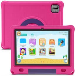 SnelShoppen - Kindertablet 10.1 inch - 64GB, 3GB RAM - Geschikt voor kinderen 3 jaar en ouder - Met games en ouderlijk toezicht - Roze - Met beschermi — thumbnail 2