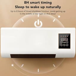 Kanaalloze Airconditioner - Draagbare Airco - Ruimte Koelen - Automatische Aanpassing - 2000W - Wit — thumbnail 5