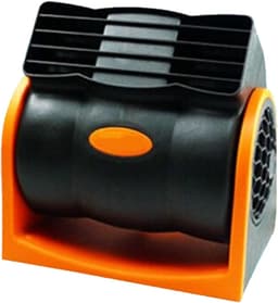 Mini Ventilator Auto - Auto Koeler Vrachtwagen - Comfortabel Rijden - Sterke Wind Twee Snelheden - 19x16x14 cm - Zwart — thumbnail 4