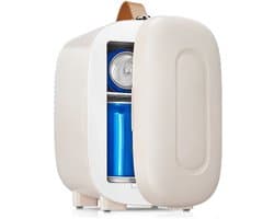 Lìon® Mini Koelkast - Minibar - 5L Capaciteit - Skincare Koelkast - Wit - 29cm x 20cm x 27cm