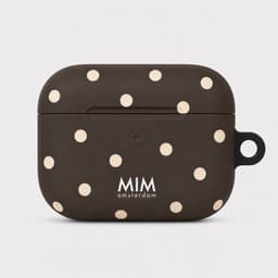 MIM Amsterdam - Spot On - Geschikt voor AirPods Pro 2 - AirPod hoesje - Stippen print - AirPod hoesje met print - Shockproof- Cover voor AirPods - Trendy AirPod case — thumbnail 1