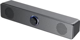 Mini Thuisbioscoop Set - Smart 1080P Full HD Beamer & Soundbar met 100 Inch Projectiescherm - Android 11 & WiFi 6 - 300 ANSI Lumen - Zwart — thumbnail 2