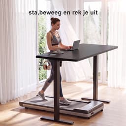 Devoko Zit-Sta Bureau 100x60 cm - Elektrisch Verstelbaar Bureau - Digitaal Display - Zit-Alarm - 2 Geheugenstanden - Zwart — thumbnail 3
