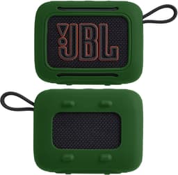 YONO Case geschikt voor JBL Go 5 - Siliconen - Hoesje - Donkergroen — thumbnail 2