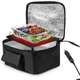 Mini Auto Magnetron - Draagbare Lunchbox - Voor Chauffeurs en Reizigers - 12V Magnetron - Snel Verwarmen - Ideaal voor Werknemers — thumbnail 1