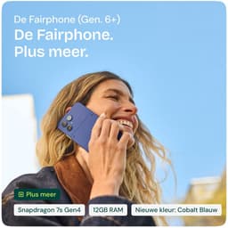 FAIRPHONE Gen. 6+ - 256 GB Blauw — thumbnail 3