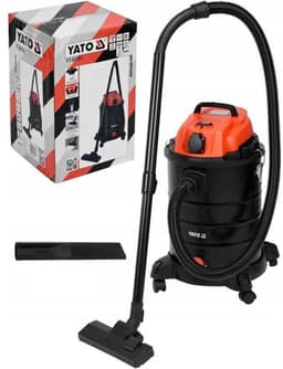 YATO 1400 Watt Industriële nat- en Droogzuiger (30 Liter) — thumbnail 1