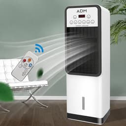Ventilator met Water Verkoeling in huis - Afneembare 2L Tank - 23 x 20 x 71 — thumbnail 1