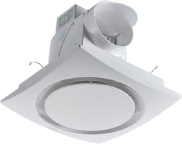 Plafondventilator - Afzuigventilator - Luchtkwaliteit Verbeteren - Stille Werking - 30x30cm - Wit — thumbnail 1