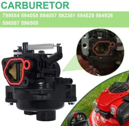 Dailygoods - Carburateur voor Grasmaaier - Vervangbaar Model - Kwaliteit - Geschikt voor Troy-Bilt - 163cc 140cc — thumbnail 2